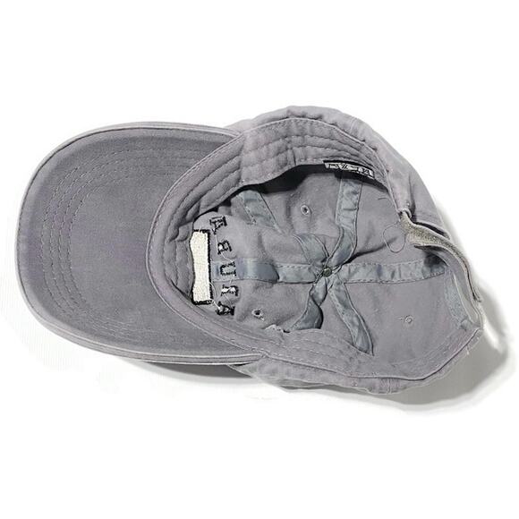 Aruba One Happy Island Ball Cap Grey Adjustable 100% Cotton - Picture 8 of 8